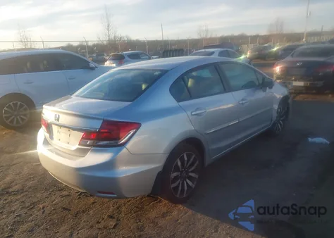 2014 Honda Civic Ex-L from USA, damaged, VIN 19XFB2F96EE241887